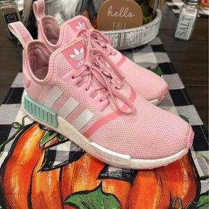 Adidas NMD Pink Sole Sneakers
